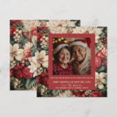 Floral & Fabulous: de vakantie Kaart die u zult ho (Voorkant / Achterkant)