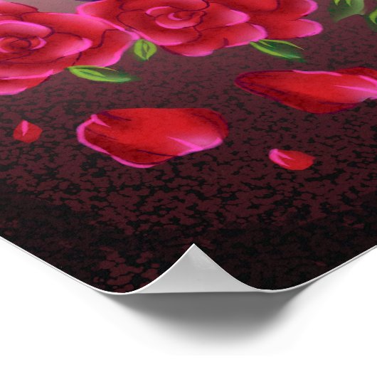 Floral Face  Poster (Hoek)