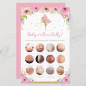 Floral Fairy Baby Predications and Advice Activity (Voorkant / Achterkant)