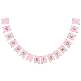 Floral Fairy Butterfly Happy Birthday Banner