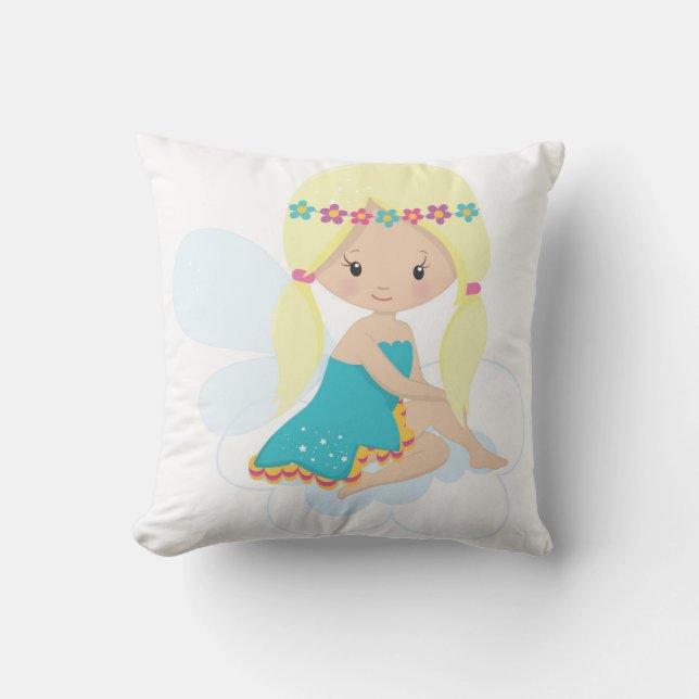 Floral Fairy Kussen (Voorkant)