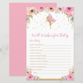 Floral Fairy Well wil Baby (Voorkant / Achterkant)