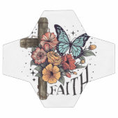 Floral Faith Cross Voetbal (Enkel)