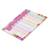 Floral Family Planner Notitieblok (Schuin)