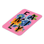 Floral Family Quote Magneet (Linkerzijde)