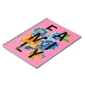 Floral Family Quote Notitieboek (Linkerzijde)