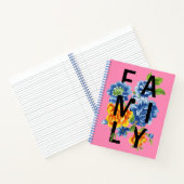 Floral Family Quote Notitieboek (Binnen)