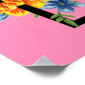 Floral Family Quote Poster (Hoek)