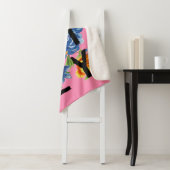 Floral Family Quote Sherpa Deken (In situ)