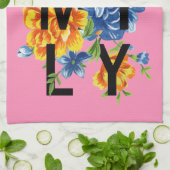 Floral Family Quote Theedoek (Gevouwen)