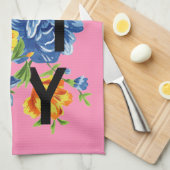 Floral Family Quote Theedoek (Quarter Fold)