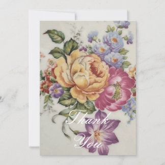 Floral Fancy Bedankkaart