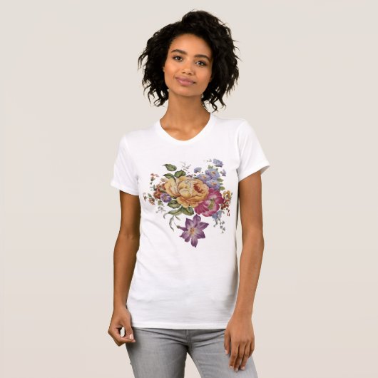 Floral Fancy  T-shirt (Voorkant volledig)