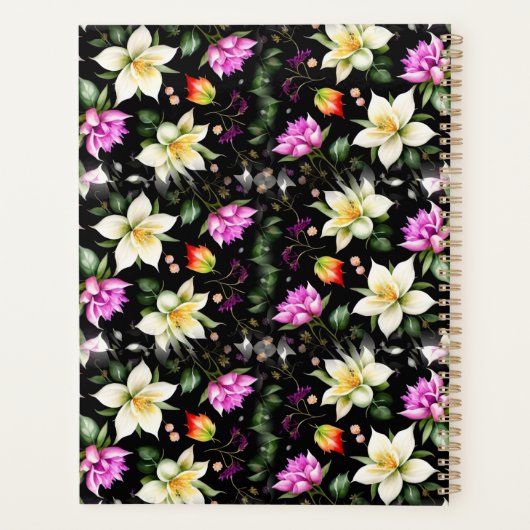 Floral Fantasia Planner (Achterkant)