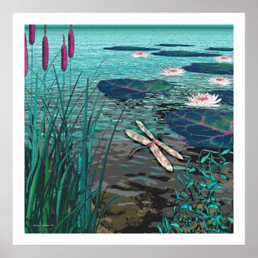 Floral Fantasy 4 Poster (Voorkant)