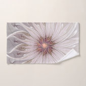 Floral Fantasy, Abstracte moderne deegbloem Bad Handdoek (Handdoek)