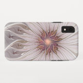 Floral Fantasy, Abstracte moderne deegbloem Case-Mate iPhone Case (Achterkant (horizontaal))
