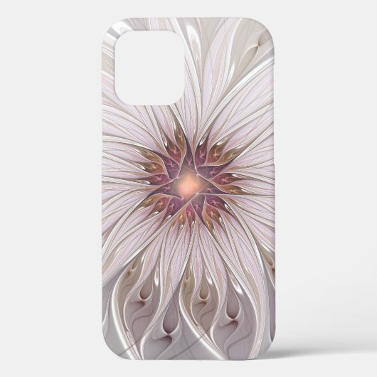 Floral Fantasy, Abstracte moderne deegbloem Case-Mate iPhone Case (Achterkant)