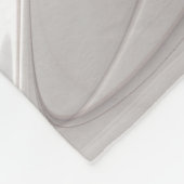 Floral Fantasy, Abstracte moderne deegbloem Fleece Deken (Hoek)