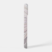 Floral Fantasy, Abstracte moderne deegbloem iPhone 15 Case (Rechterkant)