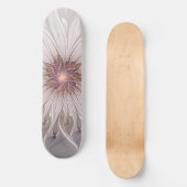 Floral Fantasy, Abstracte moderne deegbloem Persoonlijk Skateboard (Voorkant)