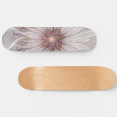 Floral Fantasy, Abstracte moderne deegbloem Persoonlijk Skateboard (Horizontaal)