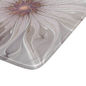 Floral Fantasy, Abstracte moderne deegbloem Snijplank (Hoek)