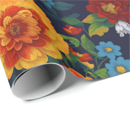 Floral Fantasy Alle Gelegenheid Classic Cadeaupapier