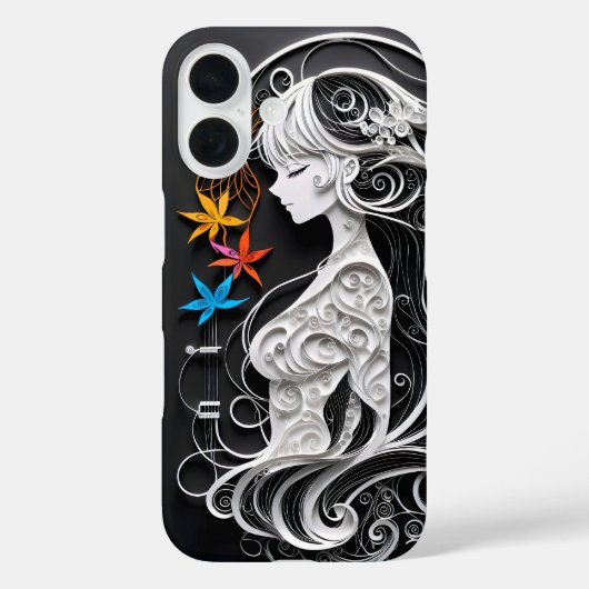 Floral Fantasy Case-Mate iPhone Case (Achterkant)