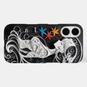 Floral Fantasy Case-Mate iPhone Case (Achterkant (horizontaal))