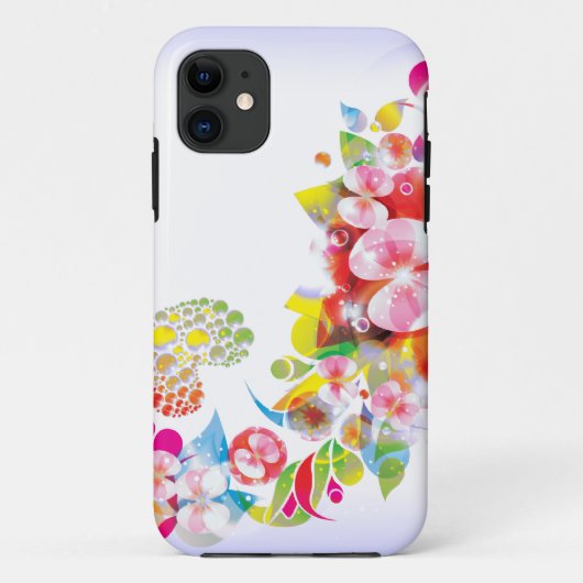 Floral fantasy Case-Mate iPhone case (Achterkant)
