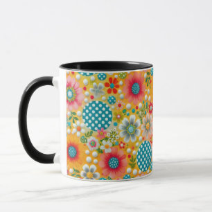 Floral Fantasy Elegant Coffee Mok