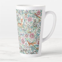 Floral Fantasy Forest Animals Woodland Tapestry