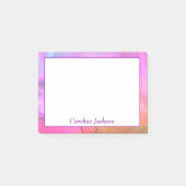 Floral fantasy gepersonaliseerd post-it® notes (Voorkant)