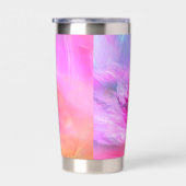 Floral fantasy gepersonaliseerde thermische tumble geïsoleerde drinkbeker (Rechts)