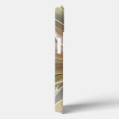 Floral Fantasy Gold Eggplant Abstracte fractale ku Case-Mate iPhone Case (Achterkant / Rechts)