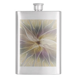 Floral Fantasy Gold Eggplant Abstracte fractale ku Flacon