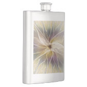 Floral Fantasy Gold Eggplant Abstracte fractale ku Flacon (Rechts)