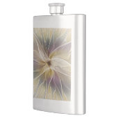 Floral Fantasy Gold Eggplant Abstracte fractale ku Flacon (Links)