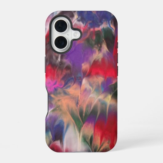 Floral Fantasy iPhone 16 Hoesje (Achterkant)