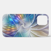 Floral Fantasy, kleurrijke Abstracte fractale bloe Case-Mate iPhone Case (Achterkant (horizontaal))