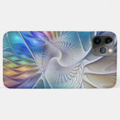 Floral Fantasy, kleurrijke Abstracte fractale bloe Case-Mate iPhone Case (Achterkant (horizontaal))