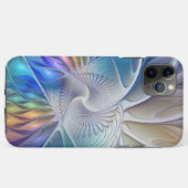 Floral Fantasy, kleurrijke Abstracte fractale bloe Case-Mate iPhone Case (Achterkant (horizontaal))