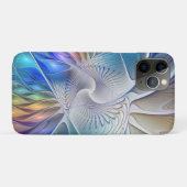Floral Fantasy, kleurrijke Abstracte fractale bloe Case-Mate iPhone Case (Achterkant (horizontaal))