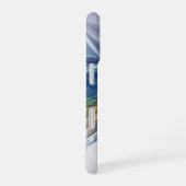 Floral Fantasy, kleurrijke Abstracte fractale bloe iPhone 16 Hoesje (Rechterkant)