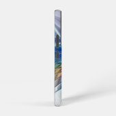 Floral Fantasy, kleurrijke Abstracte fractale bloe Samsung Galaxy Hoesje (Rechterkant)