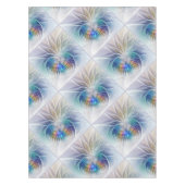 Floral Fantasy, kleurrijke Abstracte fractale bloe Tafelkleed (Voorkant)