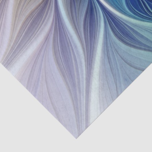 Floral Fantasy, kleurrijke Abstracte fractale bloe Tissuepapier (Detail)