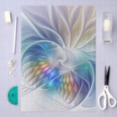 Floral Fantasy, kleurrijke Abstracte fractale bloe Tissuepapier (Craft)