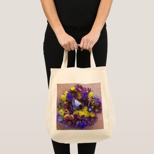 Floral Fantasy Kruidenier Tas (Voorkant (product))